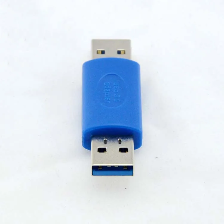 

100pcs/lot USB 3.0 A Male to A Male Adapter Connecter Extender Gender Changer Converter Support Data Sync and Charging