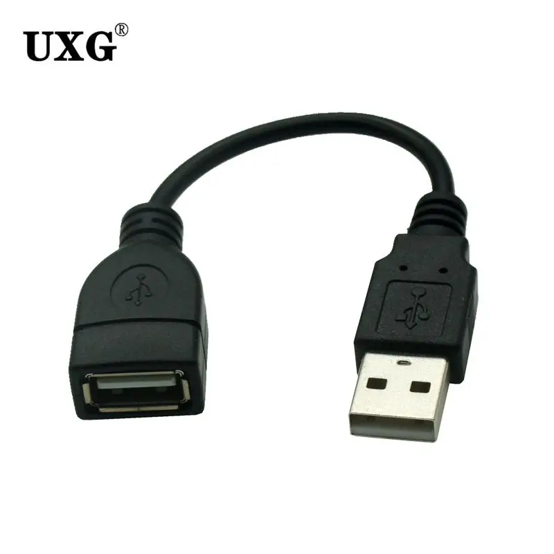 0.15M USB Cable USB 2.0 Female to Female Charging Data Transmission line Pair wiring Cable Cord 15cm