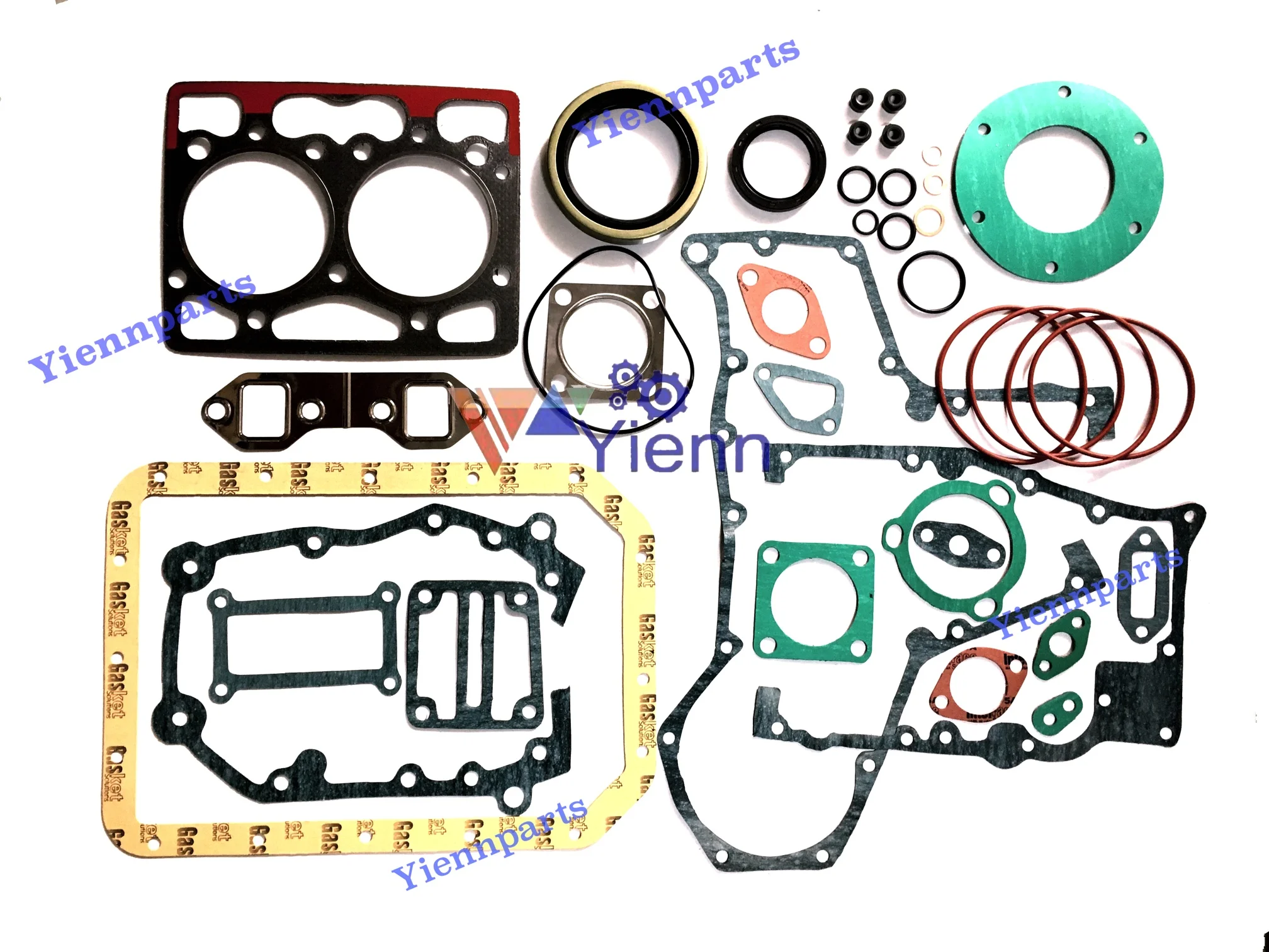 For KOMATSU 2D94 2D94-2RC Full Gasket Kit 6142-62-1400 Fit WA30-1 Loader PC02-1 PC04-1 Mini Excavator 2D94-2RR Engine Spare