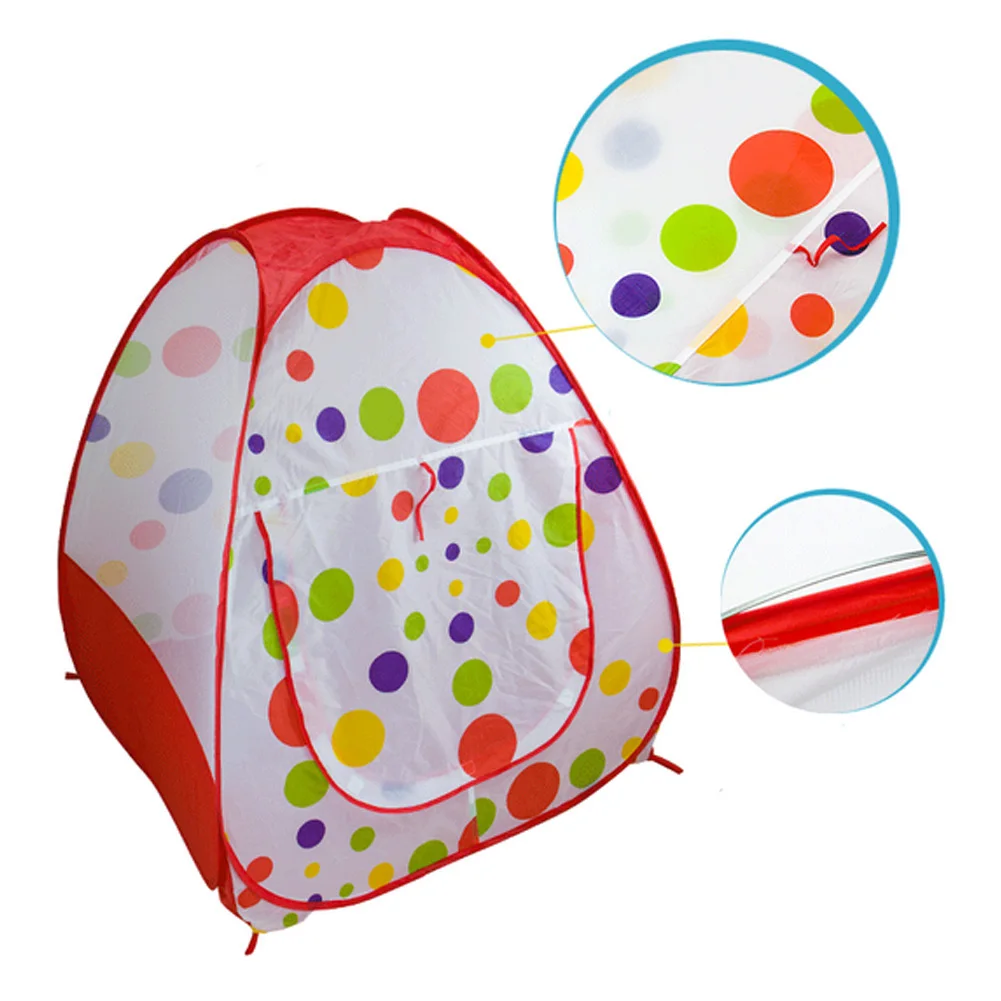 3 Pz/set Per Bambini Tenda Giocattolo Piscina di Palline Per Bambini Tepee Tende Piscina Piscina di Palline Pit Del Bambino Tende Casa Crawling Tunnel oceano Bambini Tenda