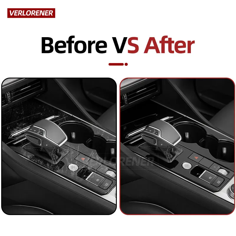 Self Healing Car Interior Central Console Gear Dashboard TPU Paint Protective Film For Volkswagen VW Touareg 3 CR 2019 2020 2021