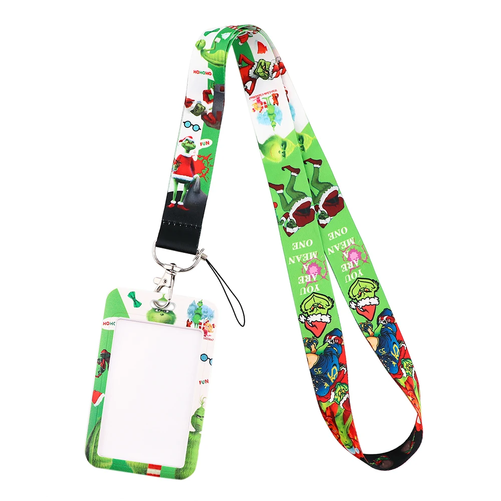 YL589 Hristmas Moive Lanyards for Keys ID Card Phone Straps Hanging Rope Lariat Badge Holder Keychain Accessories