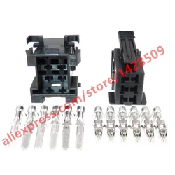 1Set 6 Pin 929505-2 929504-2 Car Wiring Socket 2.8 Series Auto Electric Wire Cable Plastic Housing Unsealed Connector