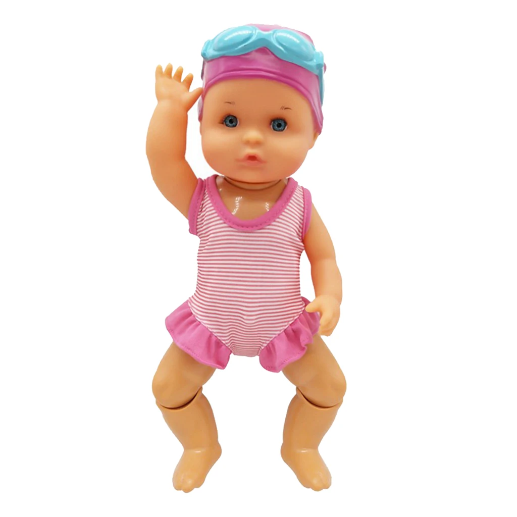 Toddler Bathtub Pool Swimming Doll Swim in Water Baby Dolls Party Favors