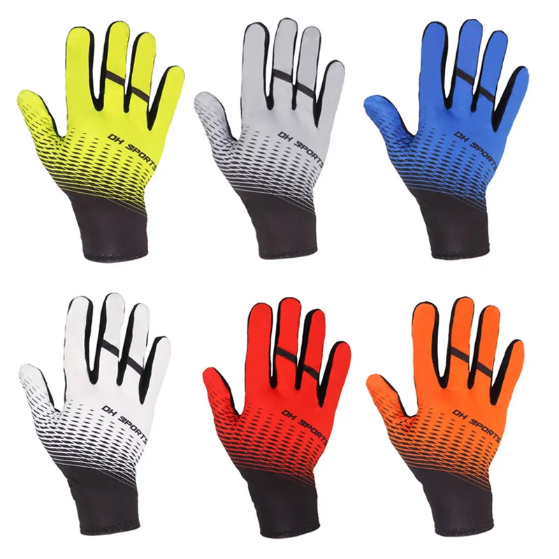 New Full Finger Cycling Gloves With Socks Sport Shockproof Anti Slip MTB Touch Screen