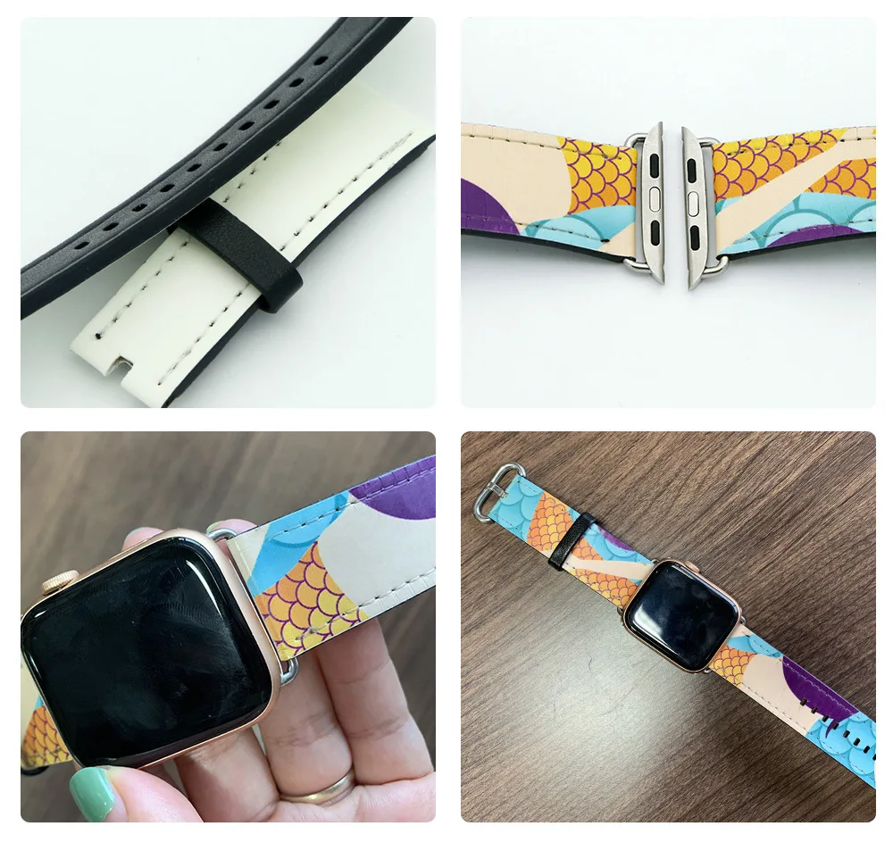 Free shipping 10pcs/lot sublimation blank Apple wach watch for apple wach blank heat transfer printing DIY blank consumables