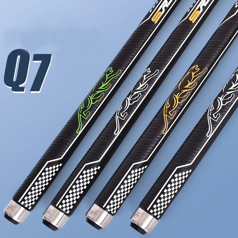 

2021 New Q7 Billiard Pool Stick 13mm 11.5mm Tip 4 Colors Pool Stick /Pool Cue Case Options China