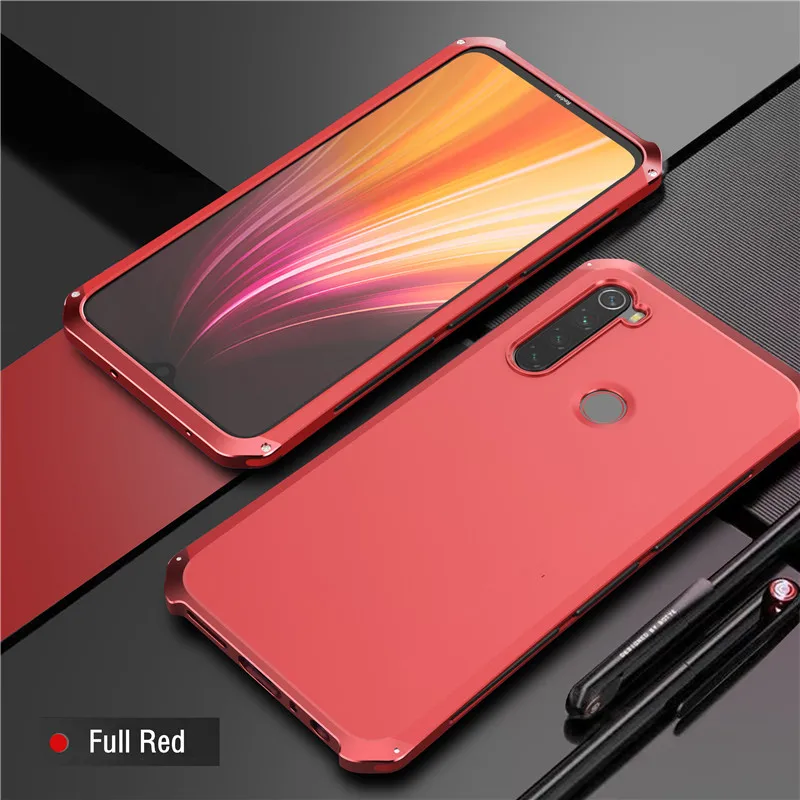 Shockproof Aluminum Metal Case For Xiaomi Mi 14 Mi 13 Poco M3 Pro Mi X3 GT Mi 11 Ultra Redmi Note 8 Pro 7 6 9T Mi Poco F3 Fundas