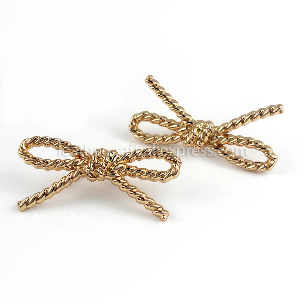 1pcs Metal Charms Bowknot Buckle Clasp Shoes Hat Bag Handbag Shoulder Bag Purse DIY Fashion Hardware Accessories