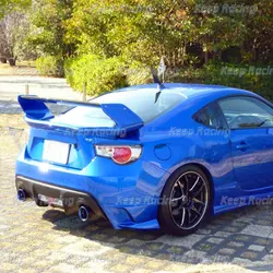 Fiberglass Rear Bumper Apron S-Craft Style Fit For 13-21 BRZ ZC6 & 13-16 FT86 GT86 FRS ZN6 FRP Glass Fiber Spat Addon Bodykit