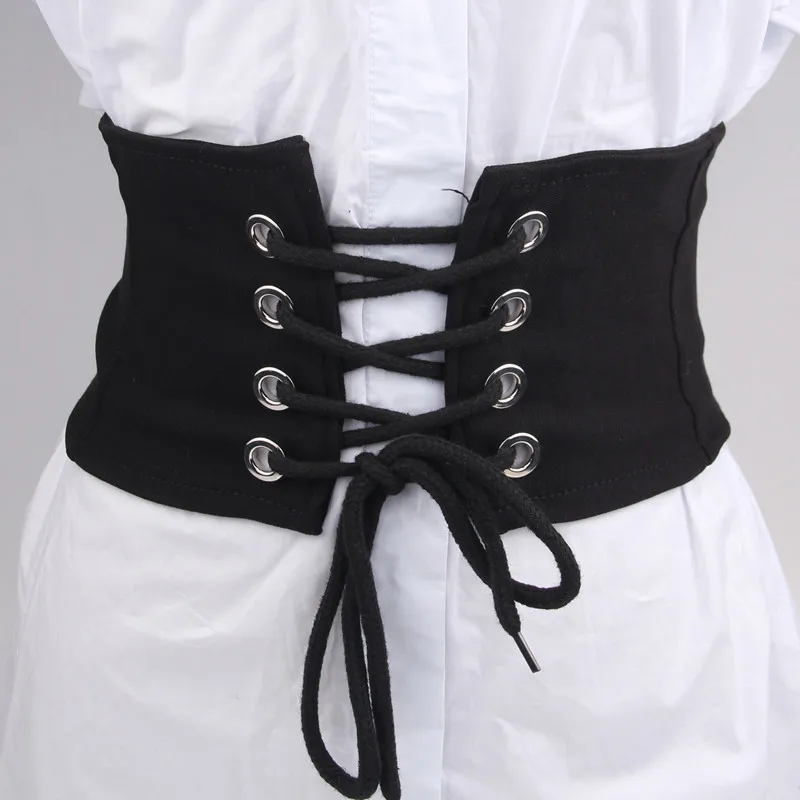 2022 Girdle Women Fashion Brand Design Corset Belt For Ladies Body-Sculpting Wide Bandages Girls Dress Shirts Decorative Correas