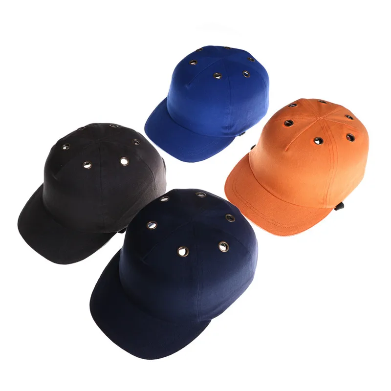 New Work Safety Bump Cap Helmet Baseball Hat Style Protective Safety Hard Hat For Work Site Wear Head Protection