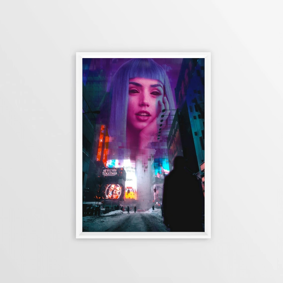 بليد رانر الفيلم المشارك ديكور المنزل طلاء جدران (بدون إطار) #6