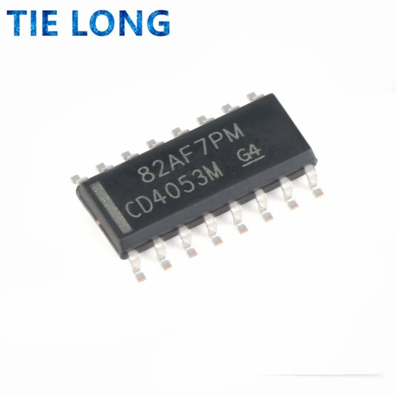 10pcs/lot CD4053BM HCF4053BT CD4053 SOP-16 In Stock