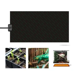 Pet Heating Pad Waterproof Electric Indoor Heating Mat  for Turtles Lizards Frogs and Other Reptiles Constant temperature 40℃