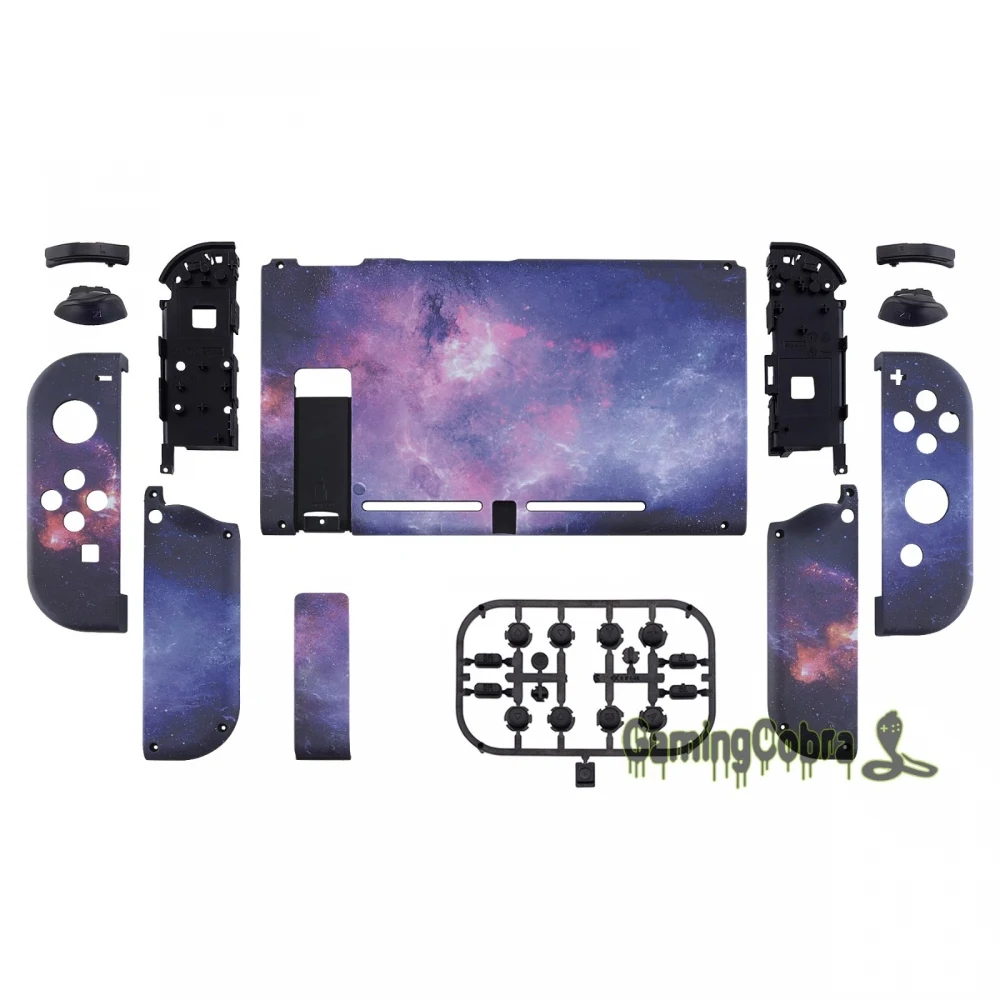 وحدة تحكم في اللوحة الخلفية ناعمة من نيبولا يونيفرس مع مجموعة كاملة من الأزرار لوحدة التحكم المحمولة بمفتاح NS