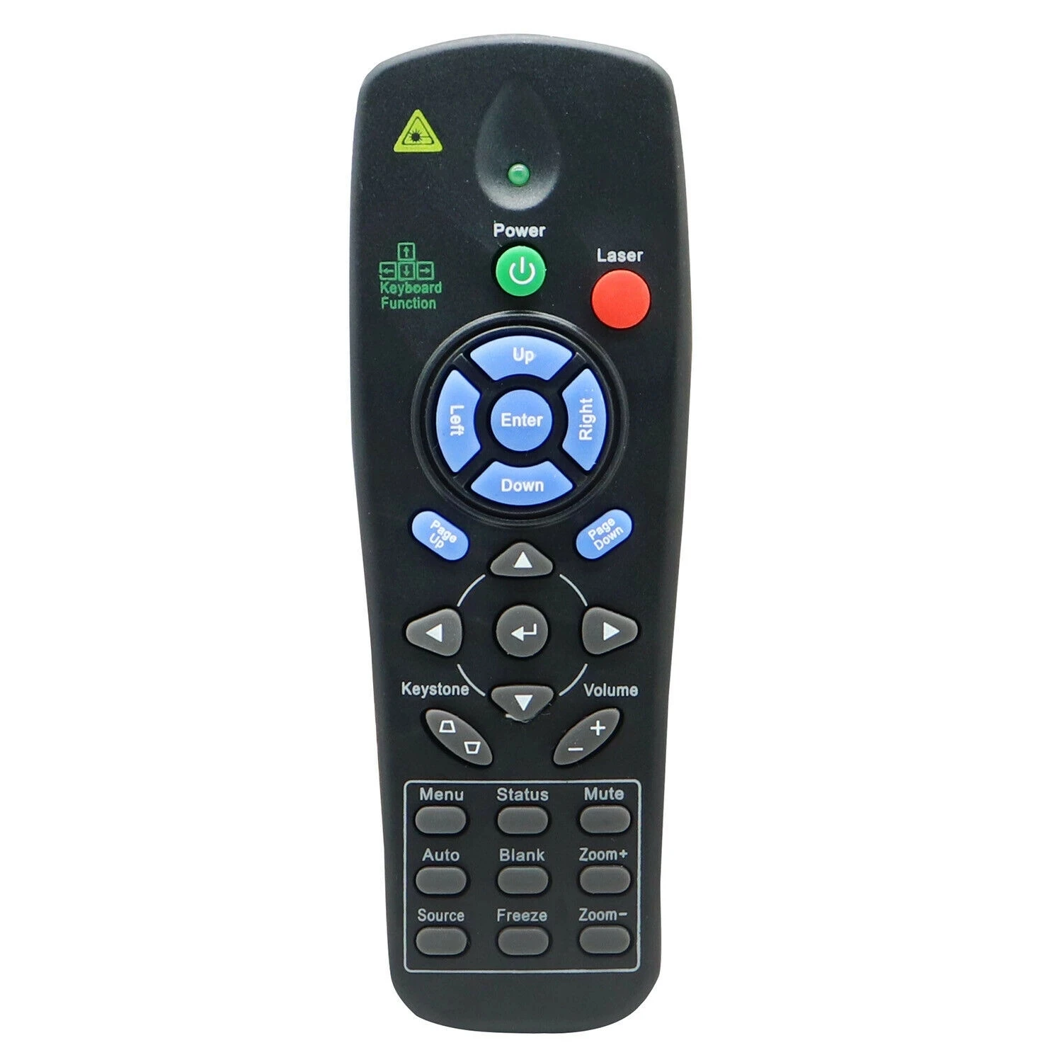 New Remote Control for Eiki EK-400XA, EK-400X, EK-401WA, EK-401W, EK-402UA, EK-402U, EIP-U4700, EIP-W4600, EIP-X5500 Projector