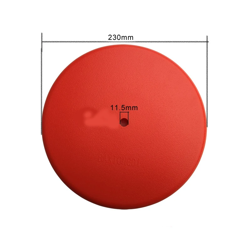 8 cal Gem wibracyjne Tumbler baryłkę z pokrywą 245mm gumy do polerowania biżuterii wiadro