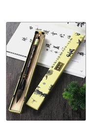 1pc Brand Tiger Calligrapher Lai Chusheng Brush Big Chinese Calligraphy Couplets Regular Official Script Rare Squirrel Hair