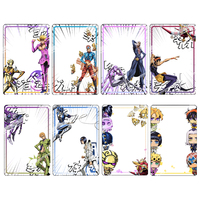 Brdwn JoJos Bizarre Adventure Golden Wind Giorno Giovanna Bruno Bucciarati Leone Abbacchio Guido Mista Cosplay Group Photo Card