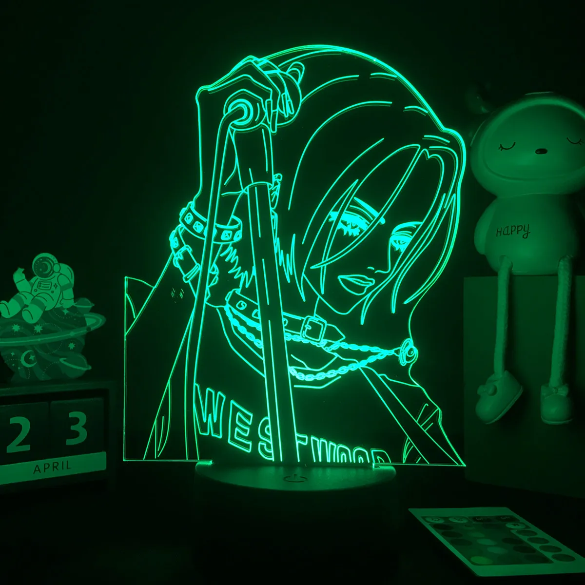 Anime Nana 3D oświetlenie nocne LED na dekoracja sypialni lampa stołowa Nana Osaki figurka dla dzieci dziewczynki lekka Manga prezent Dropshipping