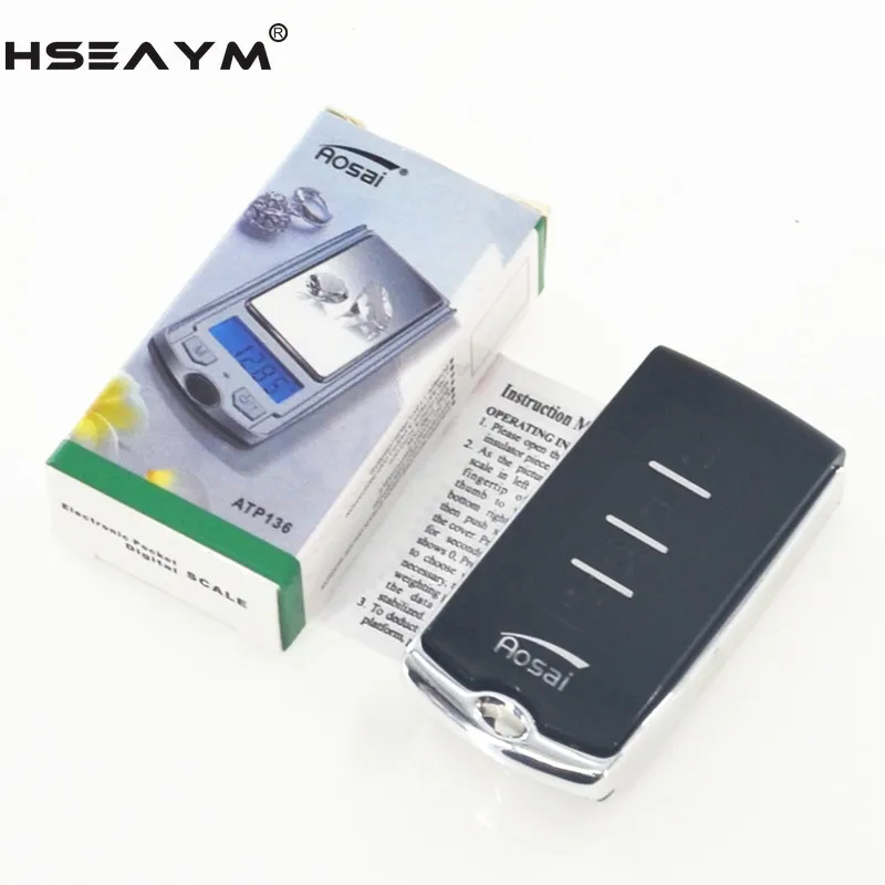 100g/0.01g 200g/0.01g Car Key Electronic Scales Mini Jewelry Pocket Palm Electronic Scale