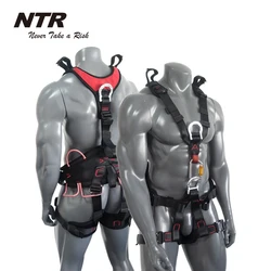 Construction Safety Full Body Harness Belt Fall Protection Outdoor Rock Climbing Harness Professional Assemable Gear