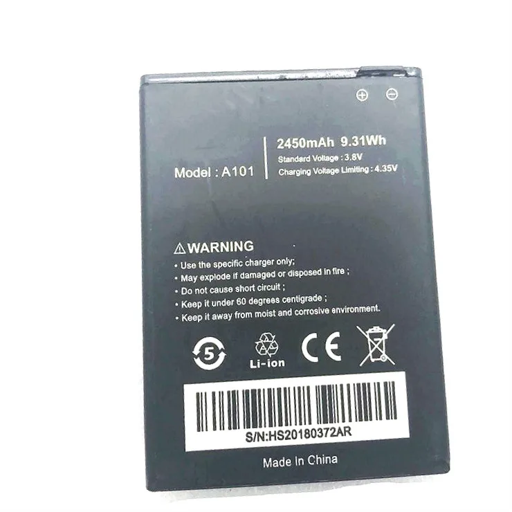 Westrock A101 2450mAh battery for UHANS A101 A101S UHANS cell phone