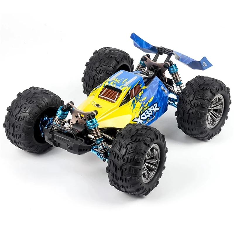 4WD Brushless Off-road Racing RC Car Toy 1:14 70KM/H Hydraulic Shock Absorber Alloy Skeleton High Speed Remote Control Car Model