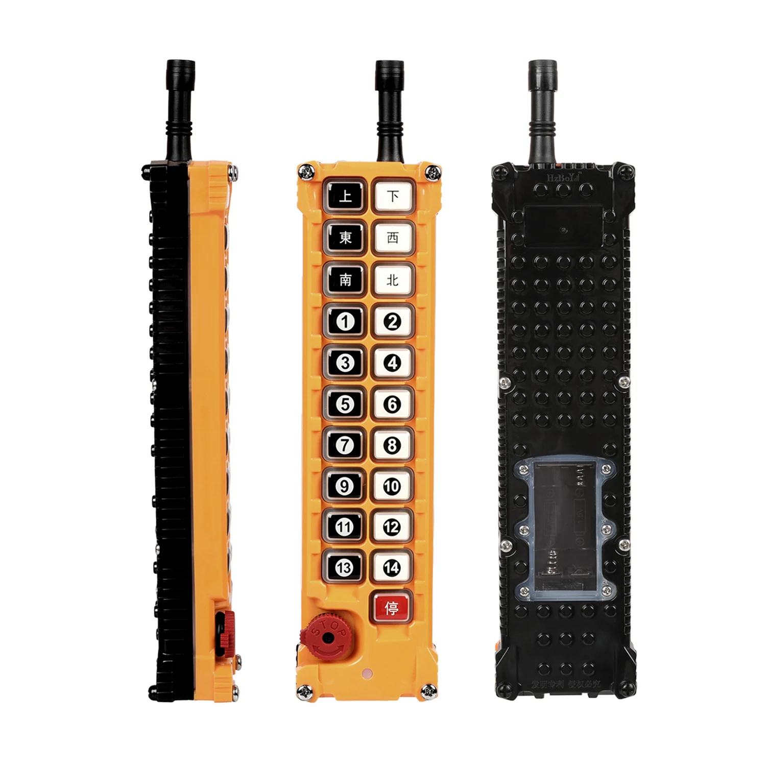 F24-20S 20 Button Single Speed Industrial Wireless Remote Control For Hoist And Crane