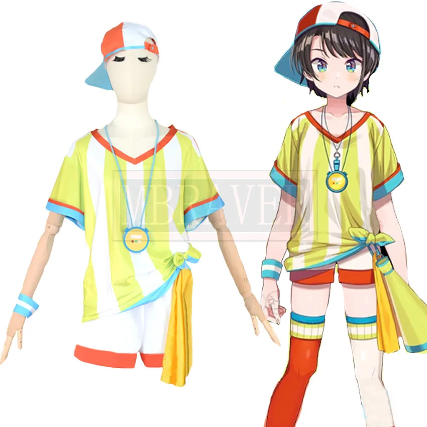 VTuber Hololive Oozora Subaru Ozora Subaru Cosplay Costume Uniform Christmas Halloween Custom Made Any Size