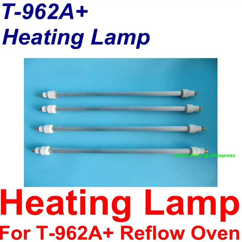 Original Replacement T962A+ Heating Lamp Pipe Glass Material Reflow Wave Oven Bulb Good Quality Heating Lamp Tube Accessory Tool