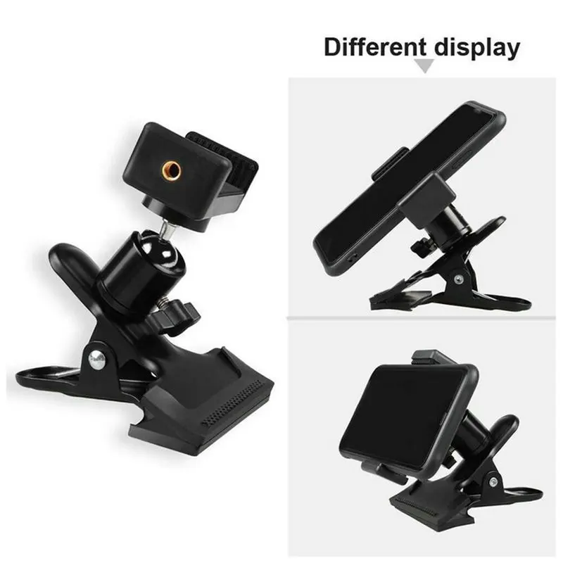 Gitaar Hoofd Clip Mobiele Telefoon Houder Live-uitzending Statief Ondersteuning Stand Voor Telefoon Clip Houder Muziek Beugel Hoofd Desktop V6D0
