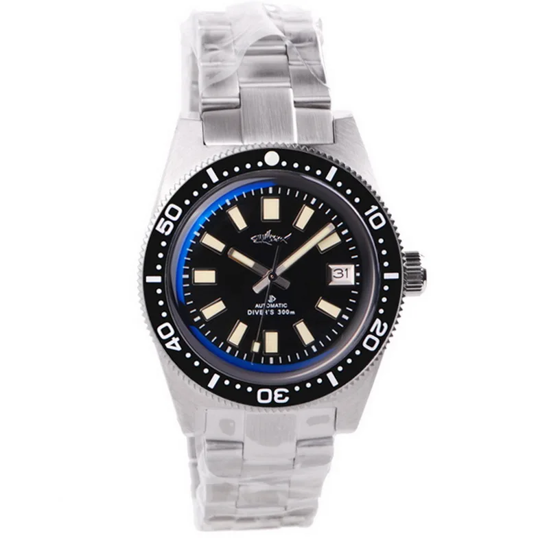 

HEIMDALLR Men Diver Watch Mens Automatic Watches 62Mas Mechanical Diving 300M Waterproof Luminous Sapphire NH35 Ceramic Bezel