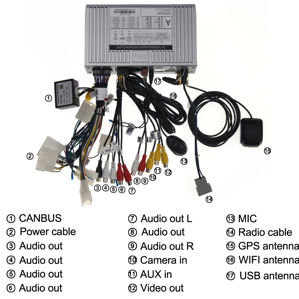 

For Subaru Outback 4 Legacy 5 2009 - 2014 Machine wire. Multi functional circuit, plug and play socket