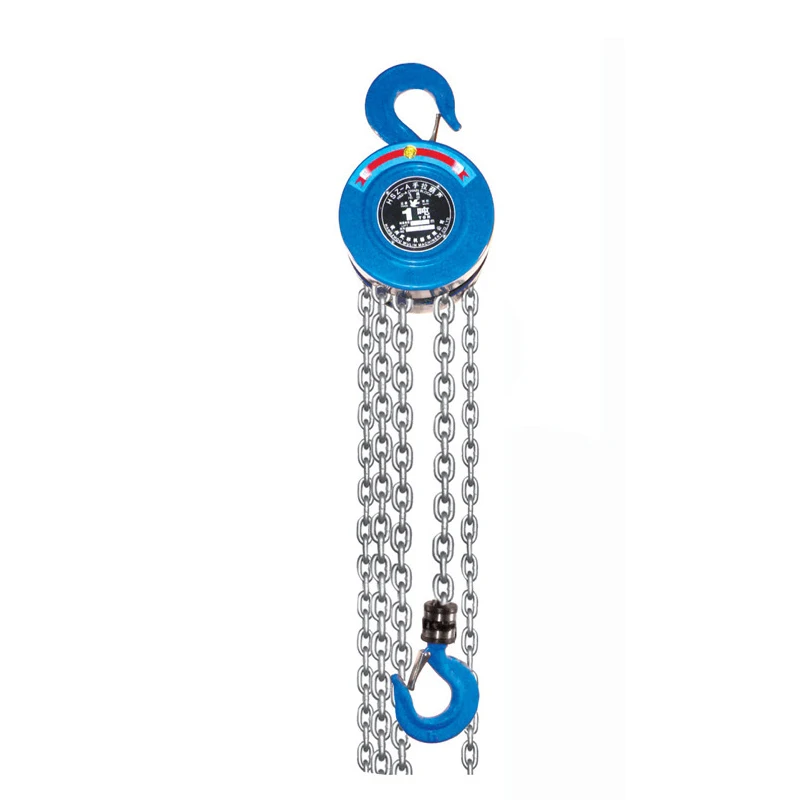 0.5T hand chain hoist lifting 3 meters long chain hook manual pulley lifting tool manual tool