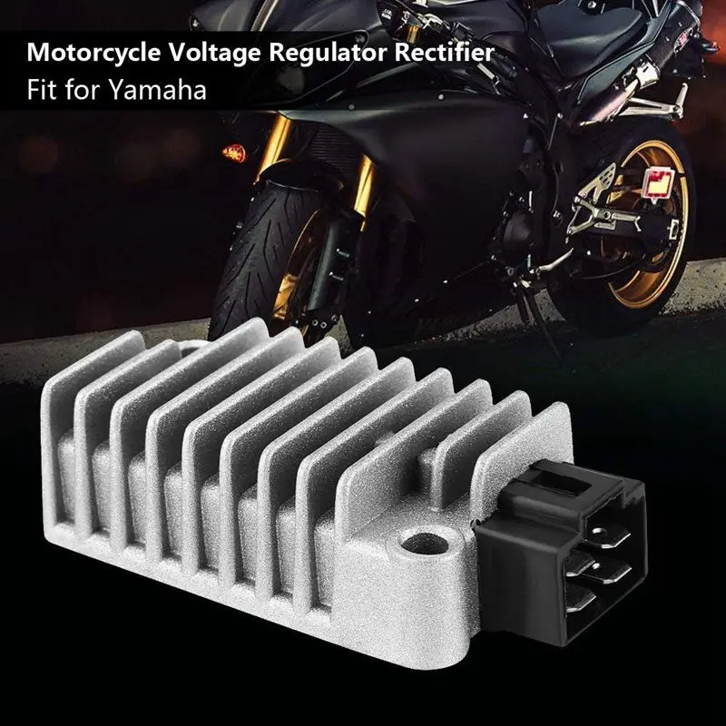 Aluminum Motorcycle Voltage Regulator Rectifier for Yamaha TT250 TT225 SRX600 TDM850 TW200 FZR400 FZR600