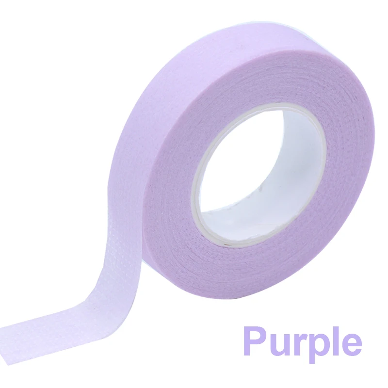 Kekelala 4 Rolls Colorful Eyelash Extension Tapes Soft Medical Breathable Adhesive Tape Cutter for False Lashes Makeup Tools