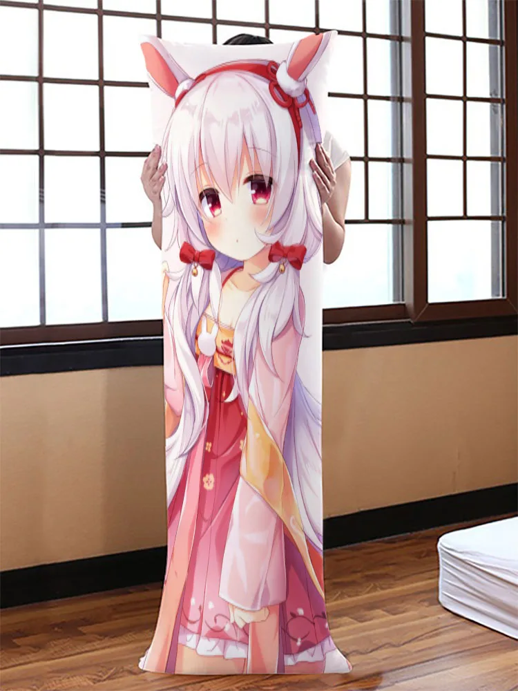 Laffey (Azur Lane) Dakimakura Body Pillow Case Genshin Impact Diluc Decorative Cover Home Decoration Pillowcases Printed Long