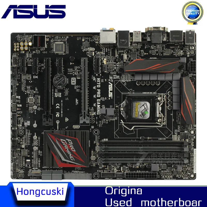 

For ASUS H170 PRO GAMING Used original motherboard Socket LGA 1151 DDR4 H170 Desktop Motherboard