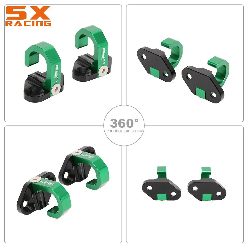 Rear Brake Hose Cable Clamp Holder Guide For Kawasaki KX 80 85 100 125 250 500 KLX 250 250S 250SF 250R 230R 300R 650R KDX 250