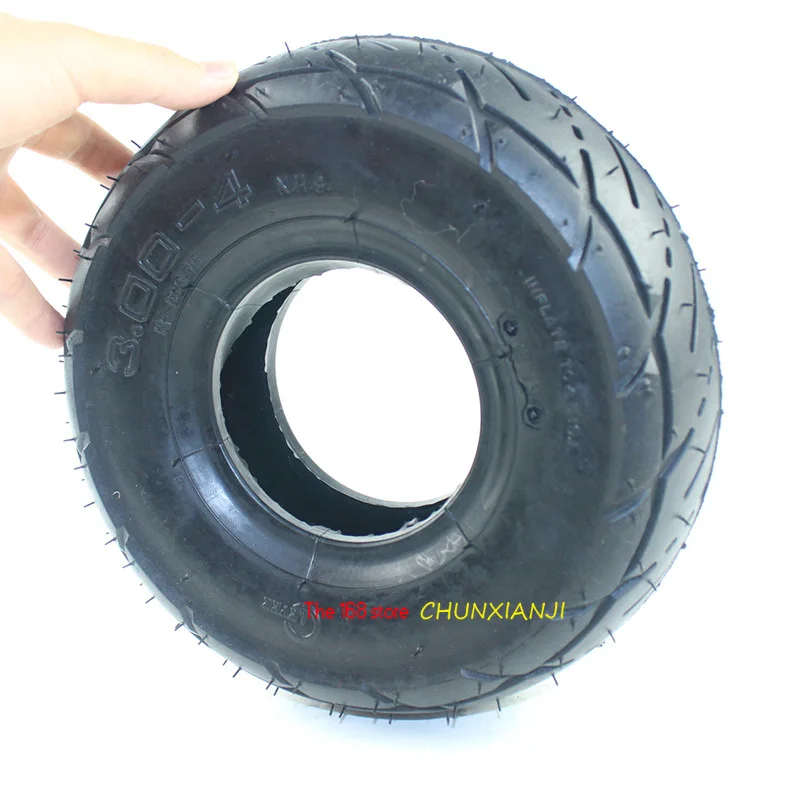 High Quality  Tyre 3.00-4 Inner Tube Out Tire for Knobby Scooter Go Kart Electric  Highway  300-4