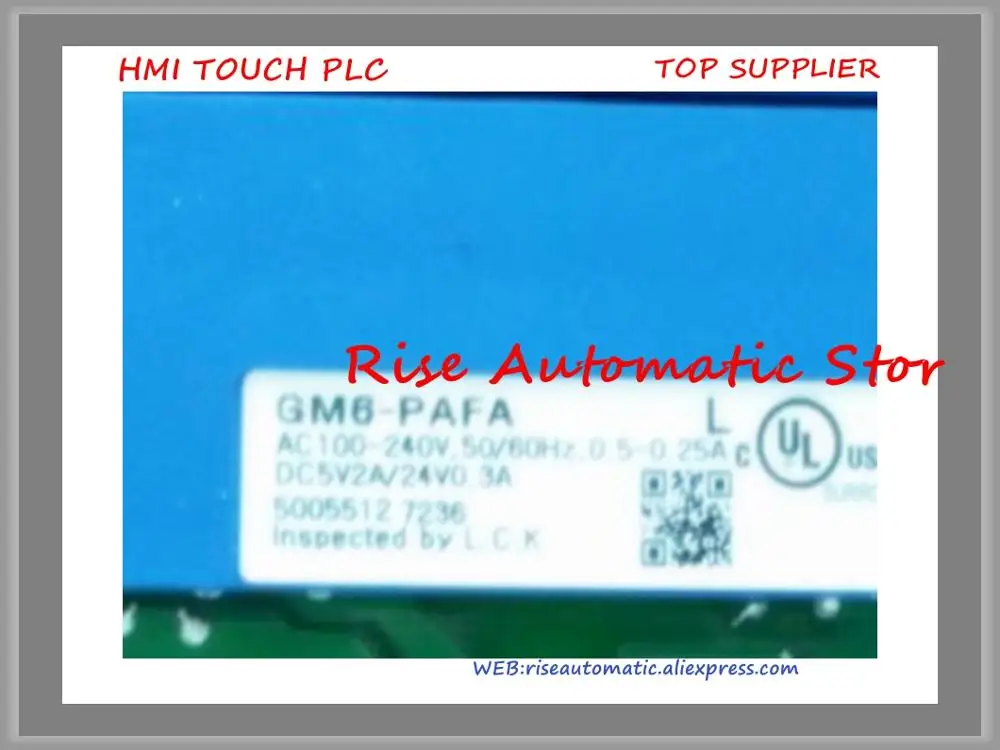 Imagem -04 - Nova G6i-d24a Gm6-pafb G6q-ry2a K3p07bs Gm6-pafa G6i-d22a G6q-tr4a Plc Módulo de Fonte de Alimentação