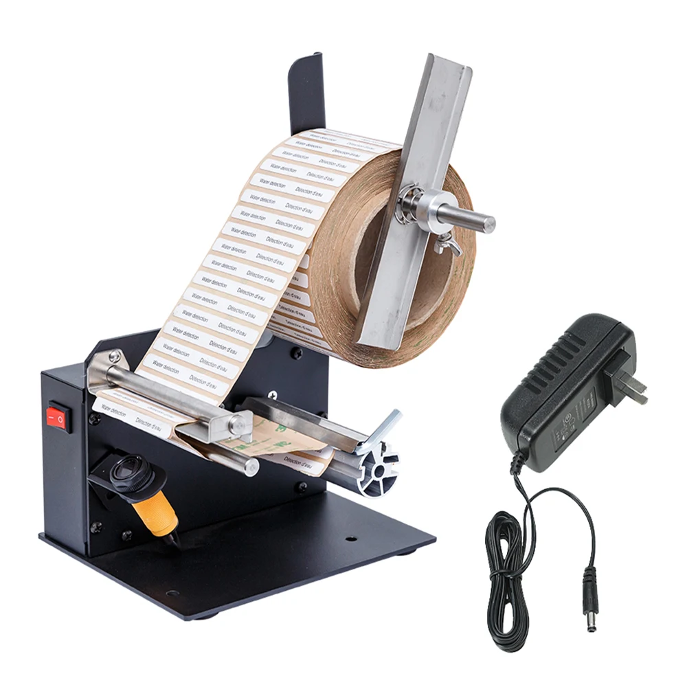 

Electric Automatic Label Stripper Dispenser Sticker Stripping Machine Commercial Label Paper Separator With Photoelectric Sensor