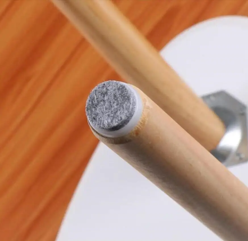 24MM Furniture Felt Pads Floor Protectors Nail In 24pc Non Slip Table Chair Leg Cap