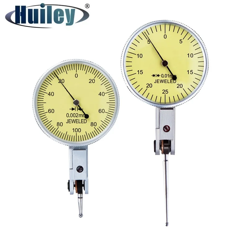 0.001mm Leverage Dial Indicator 0-0.8mm Measuring Shaft Runout Analog Test Professional Analog Dial Gauge Instrument Tools