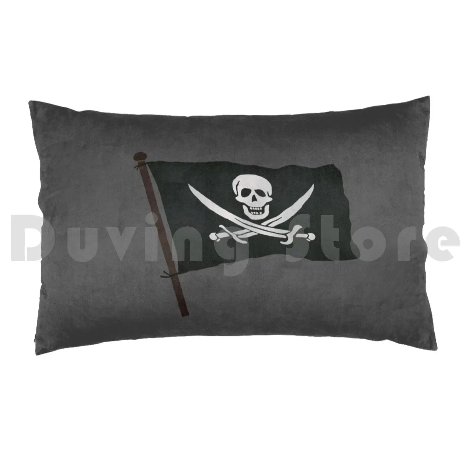 Pirates Flag Pillow case Pirates Flag Skull Ships Curse Of The Black Pearl Dead Men Tell No Tales On