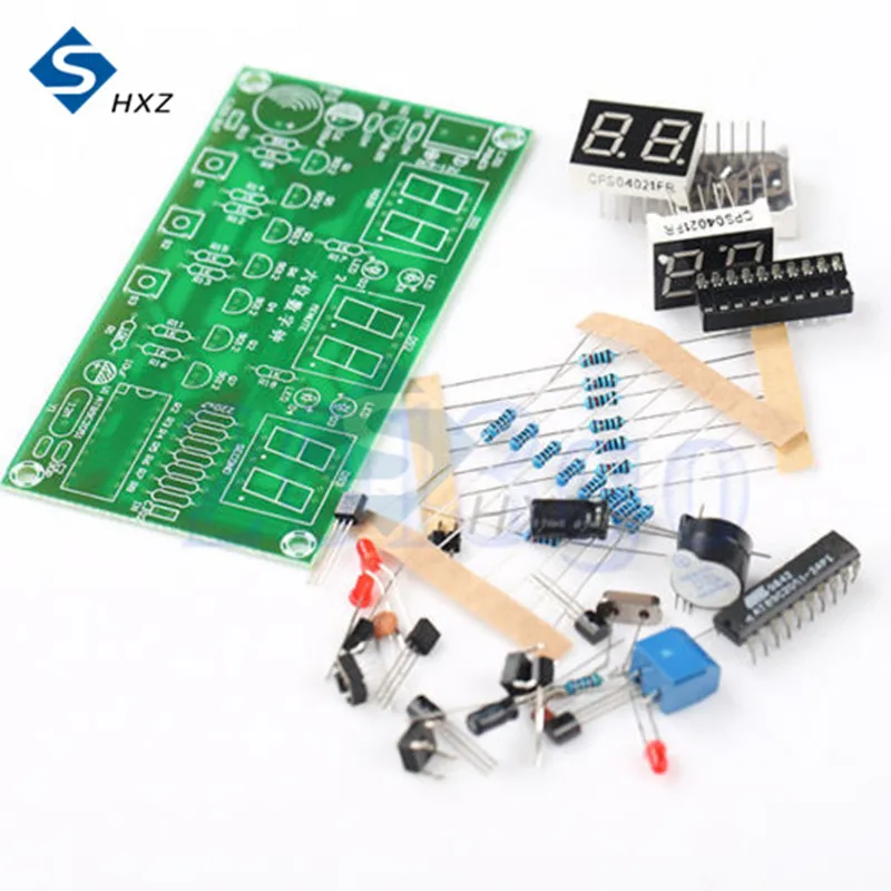 C51 Digital Electronic Clock with Buzzer Learning Suite Six 6 Bits Electronic Parts and Electronic Components DIY Kit