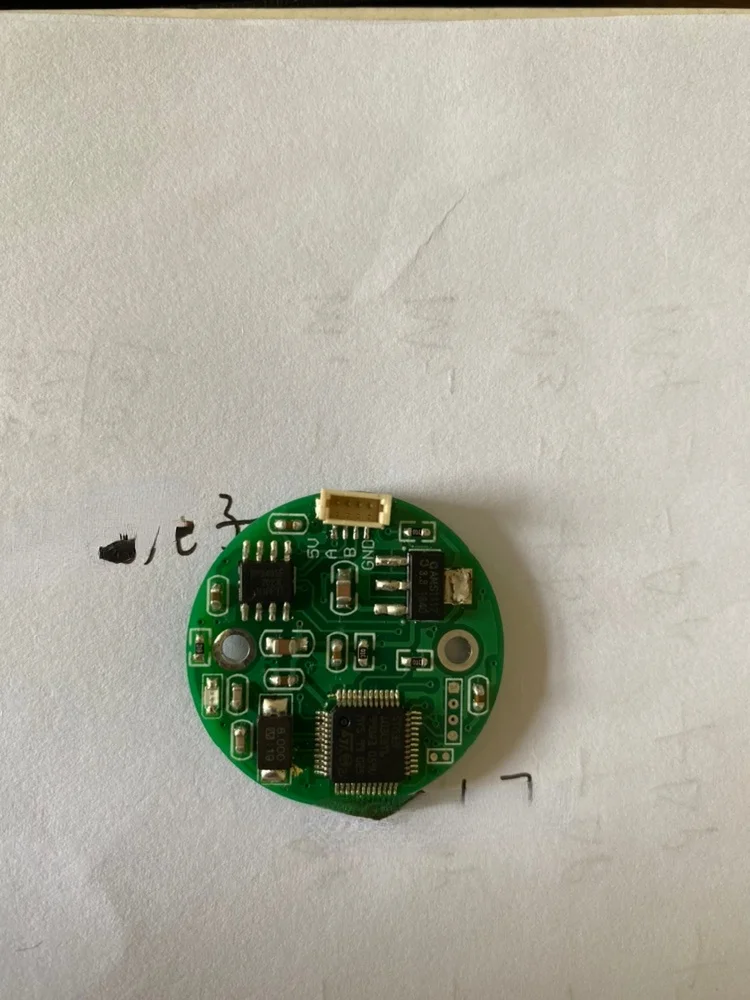 Магнитный кодировщик с открытым исходным кодом, интерфейс 485, интерфейс modbus rtu, чип tle5012b