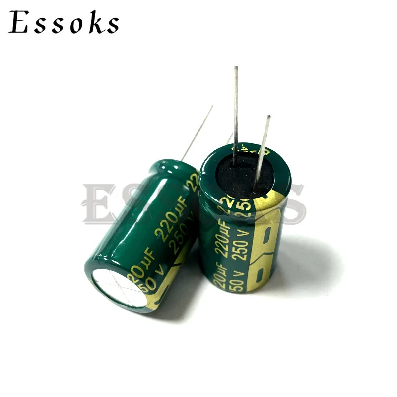 2pcs Electrolytic Capacitor 250V220UF 250V 220UF 18X30 mm High Frequency Low ESR Aluminum Capacitors